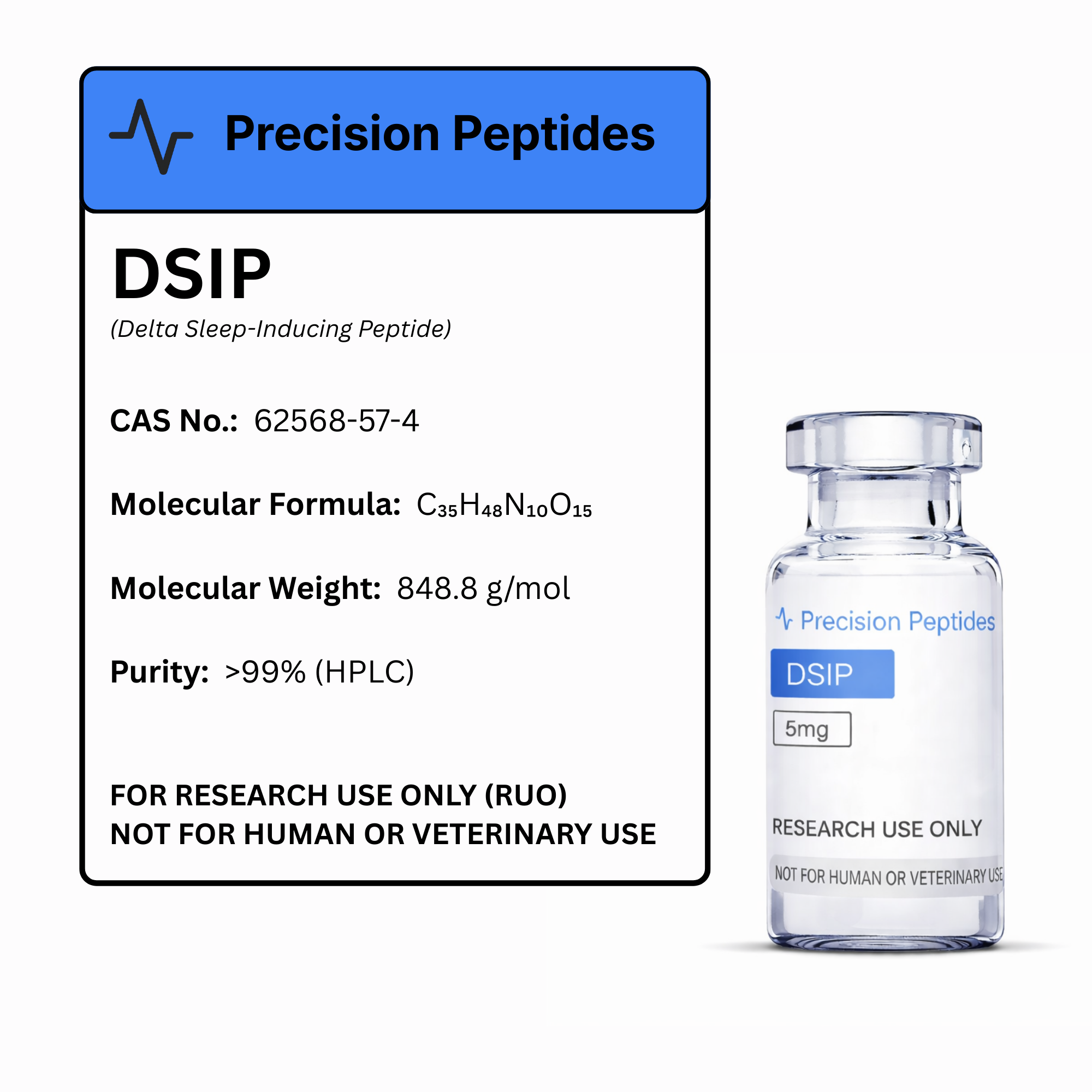 reconstituting 5mg dsip peptide Buy UK | COA Verified peptide complex